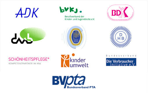 Logos der Kooperationspartner von haut.de